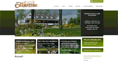 Desktop Screenshot of golfchampetre.com